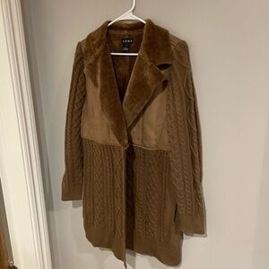 Brown coat/sweater in brown size medium